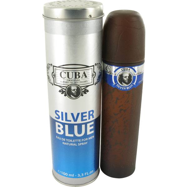 perfume Cuba Silver Blue Cologne