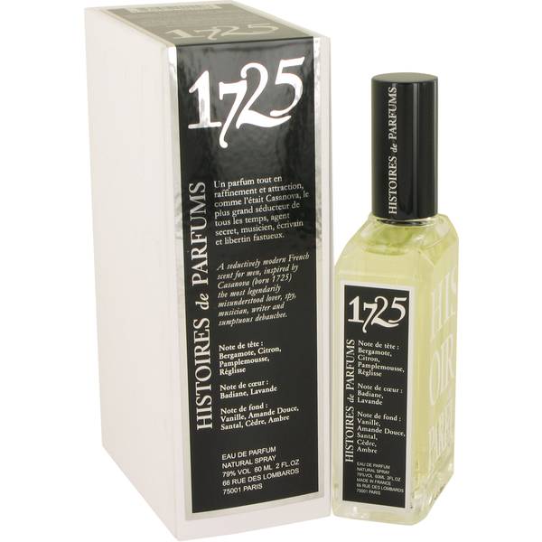 HISTOIRE DE PARFUMS Hist De Parf 1725 Eau De Parfum Vaporisateur 60 Ml