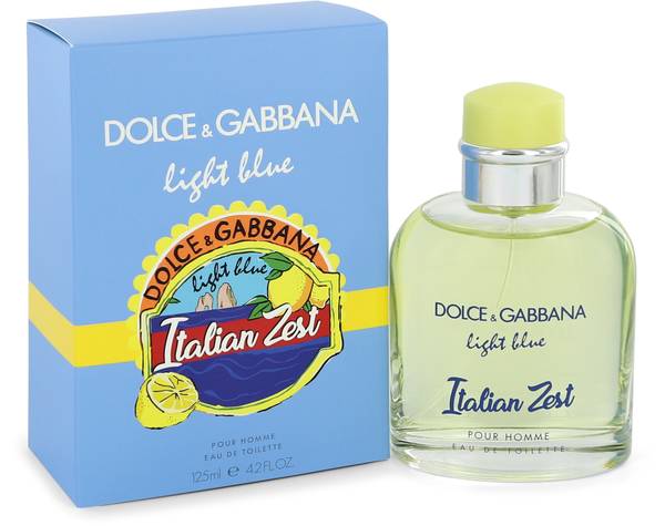 perfume Light Blue Italian Zest Cologne